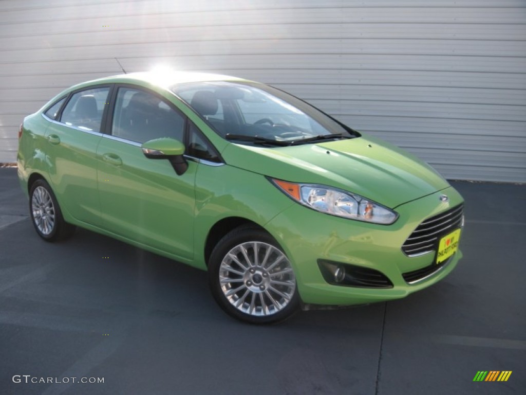 Green Envy Ford Fiesta