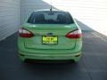 2014 Green Envy Ford Fiesta Titanium Sedan  photo #10