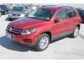 Wild Cherry Metallic - Tiguan SE Photo No. 3