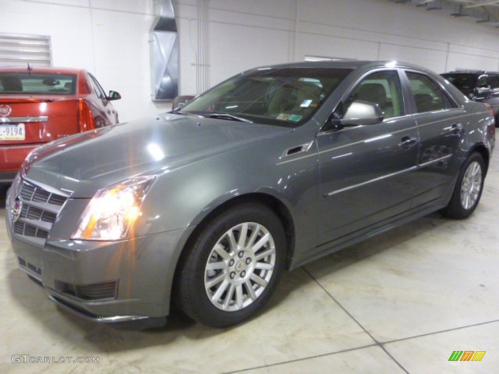 2011 CTS 4 3.0 AWD Sedan - Evolution Green Metallic / Cashmere/Cocoa photo #1