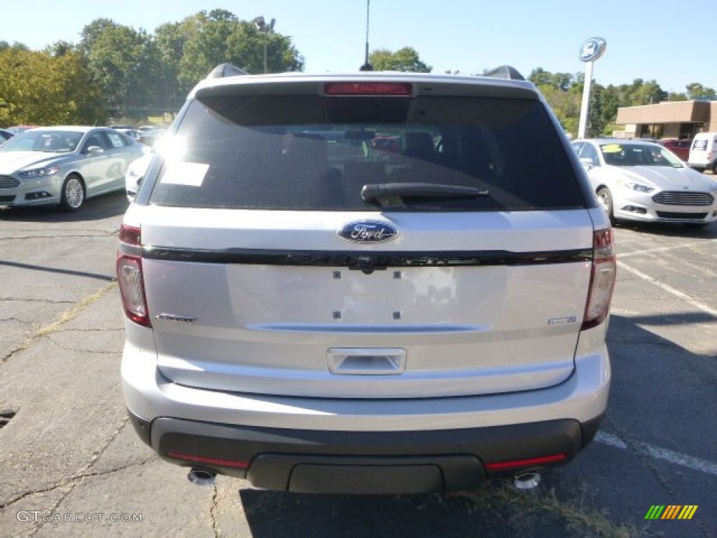 2015 Explorer Sport 4WD - Ingot Silver / Sport Charcoal Black/Sienna photo #3