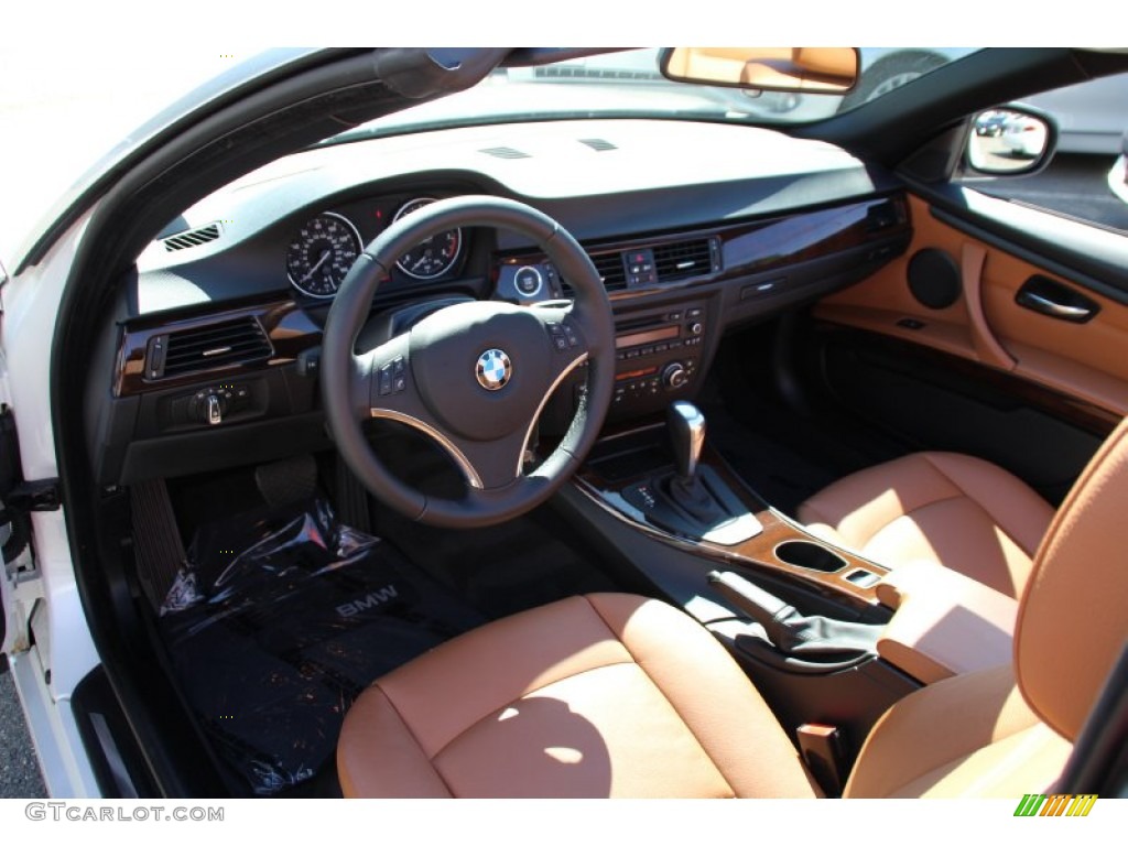2011 3 Series 328i Convertible - Mineral White Metallic / Saddle Brown Dakota Leather photo #12
