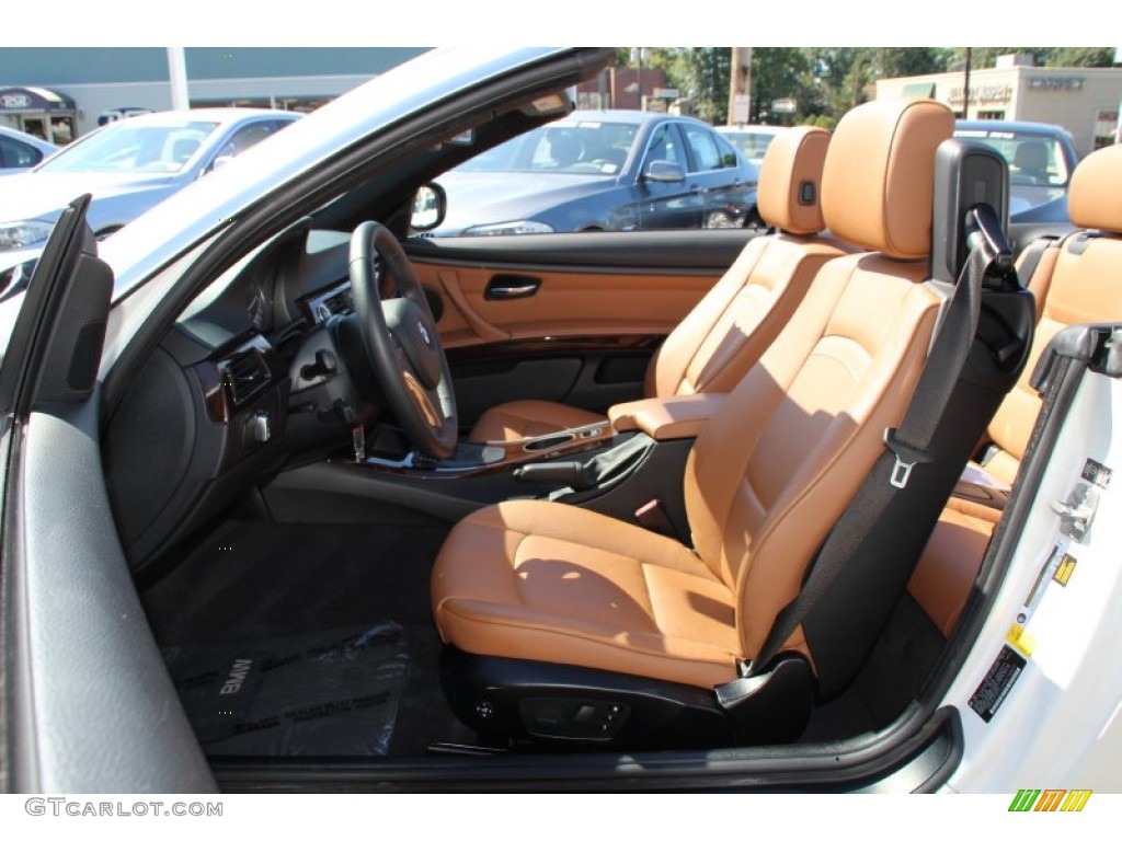 2011 3 Series 328i Convertible - Mineral White Metallic / Saddle Brown Dakota Leather photo #13