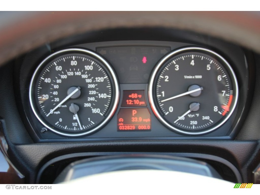 2011 3 Series 328i Convertible - Mineral White Metallic / Saddle Brown Dakota Leather photo #22