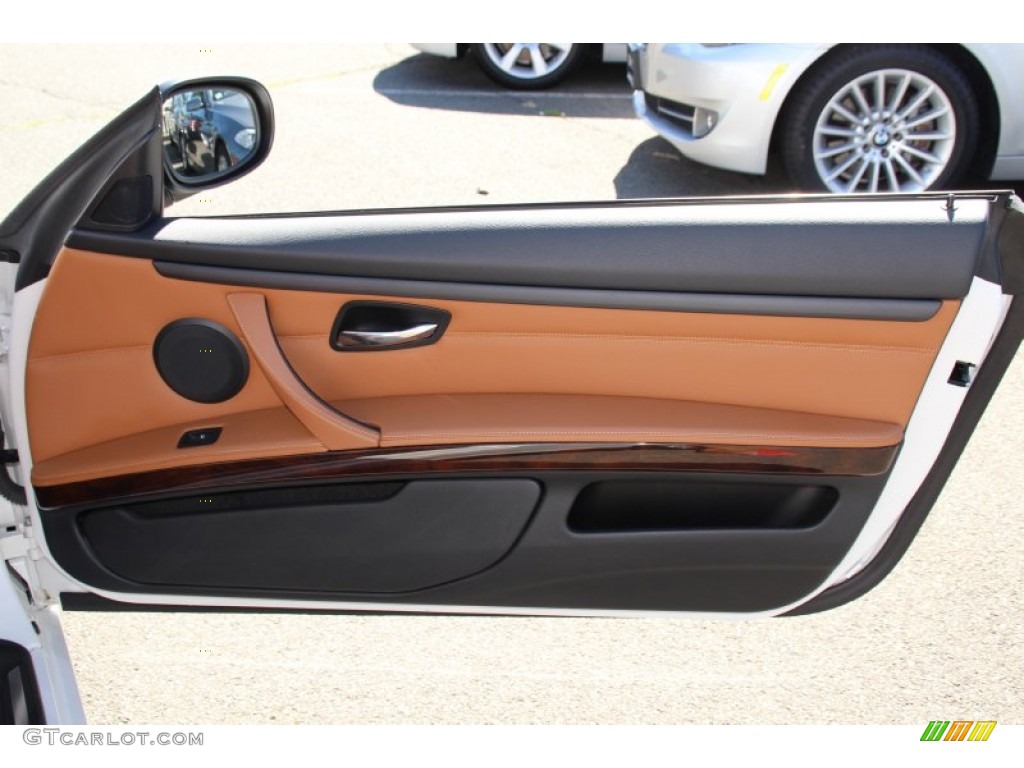 2011 3 Series 328i Convertible - Mineral White Metallic / Saddle Brown Dakota Leather photo #25