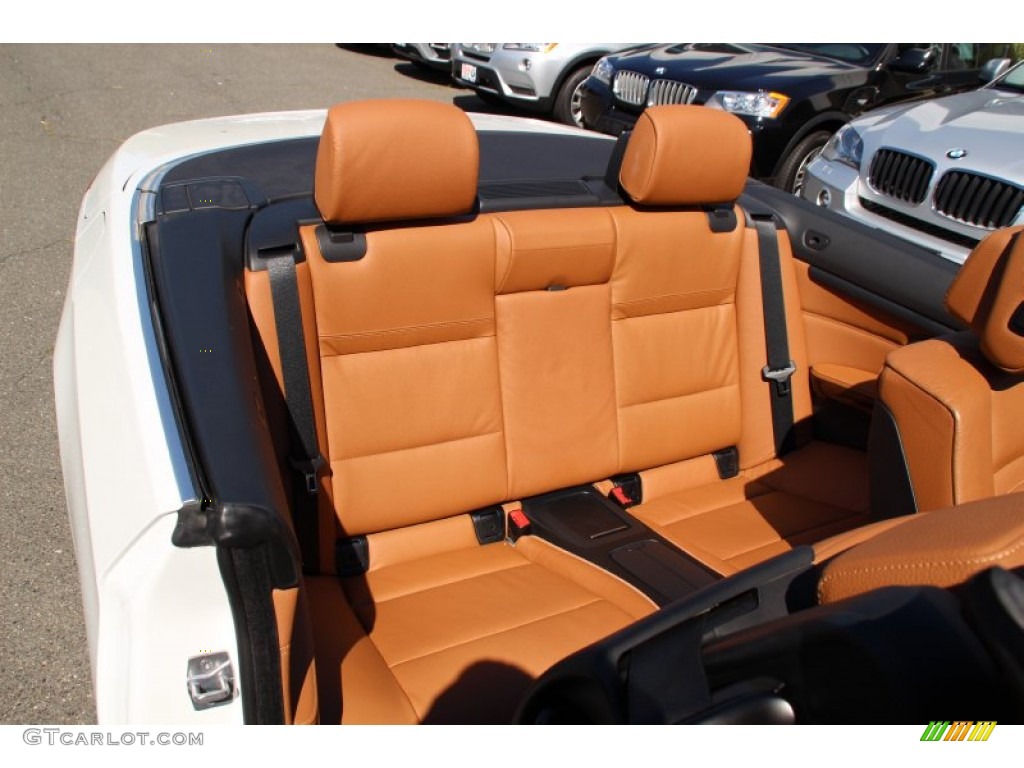 2011 3 Series 328i Convertible - Mineral White Metallic / Saddle Brown Dakota Leather photo #26