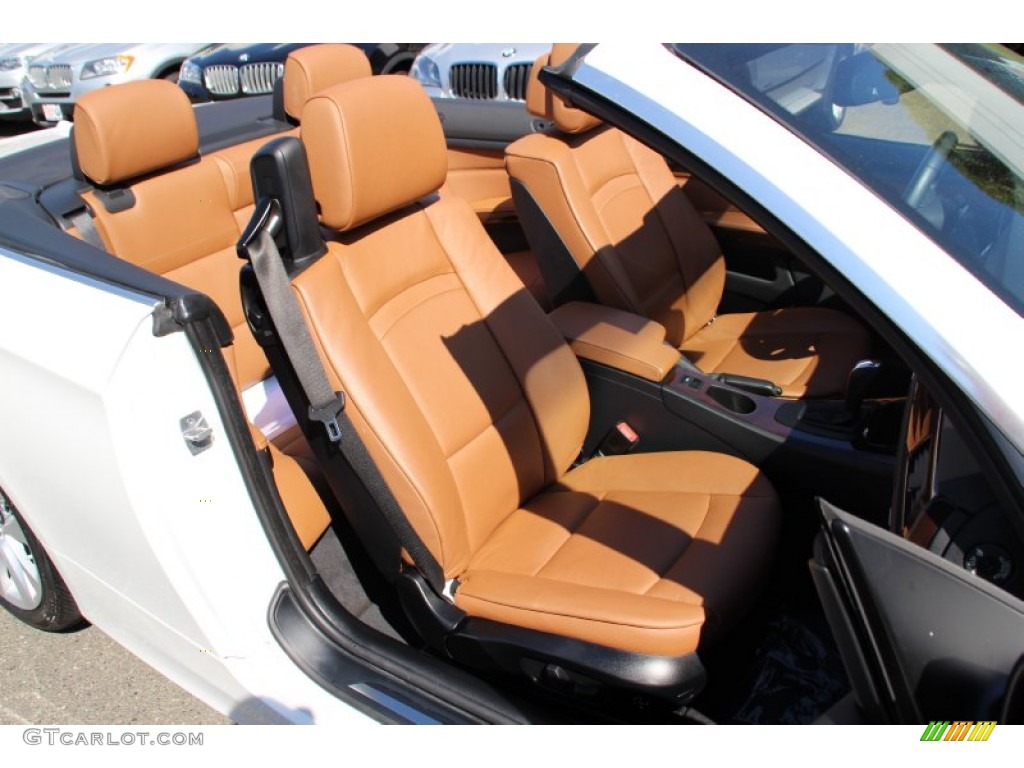 2011 3 Series 328i Convertible - Mineral White Metallic / Saddle Brown Dakota Leather photo #29