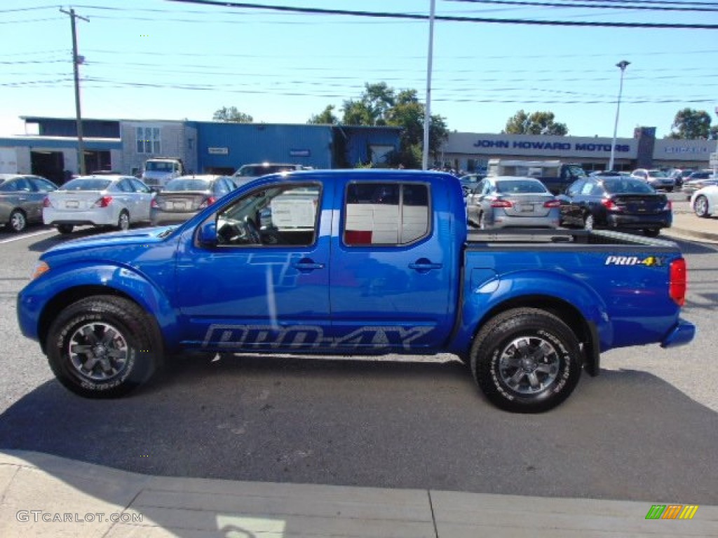 2015 Metallic Blue Nissan Frontier Pro-4X Crew Cab 4x4 ...