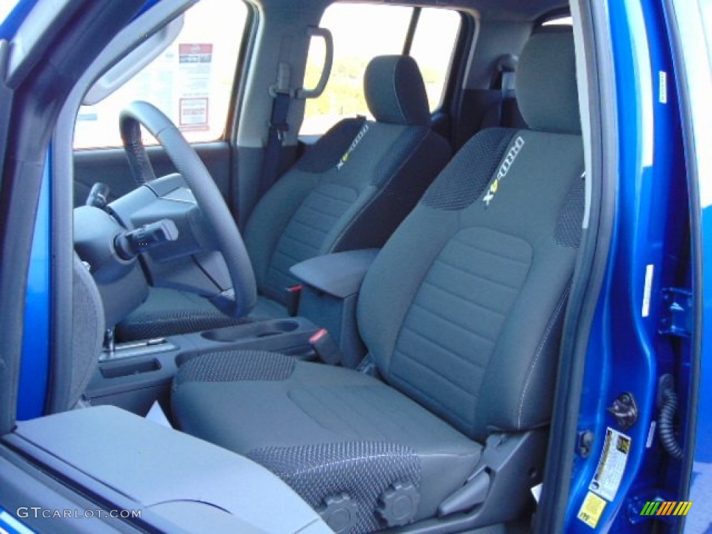 Pro-4X Graphite/Steel Interior 2015 Nissan Frontier Pro-4X Crew Cab 4x4 Photo #97554221