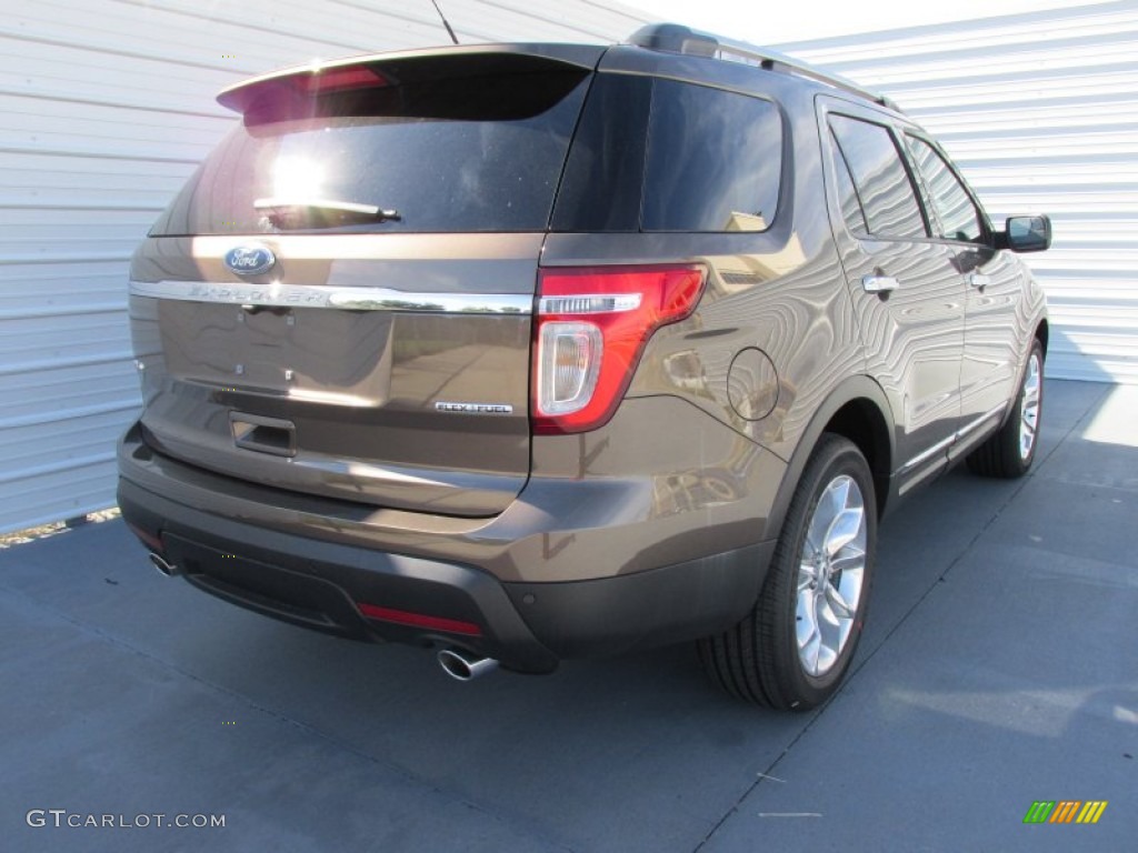 2015 Explorer XLT - Caribou / Charcoal Black photo #4