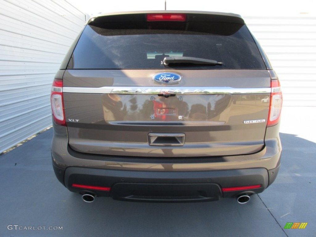 2015 Explorer XLT - Caribou / Charcoal Black photo #5