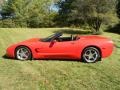 2002 Torch Red Chevrolet Corvette Convertible  photo #4