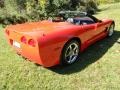 2002 Torch Red Chevrolet Corvette Convertible  photo #11