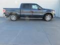 2014 Blue Jeans Ford F150 XLT SuperCrew  photo #3