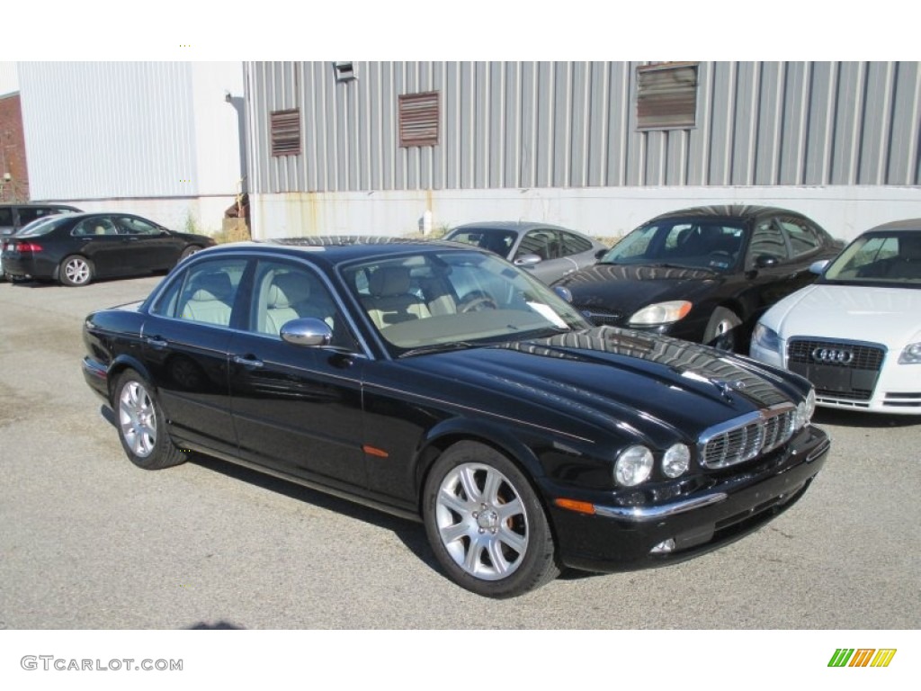 Ebony Black Jaguar XJ