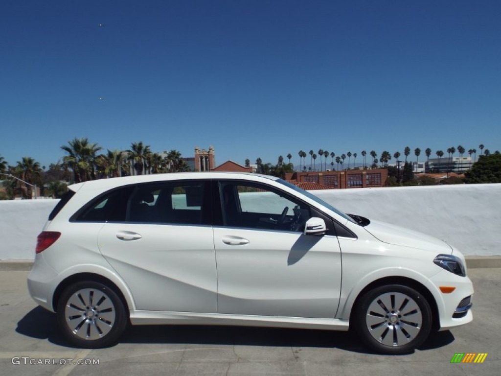 Cirrus White 2014 Mercedes-Benz B Electric Drive Exterior Photo #97563445