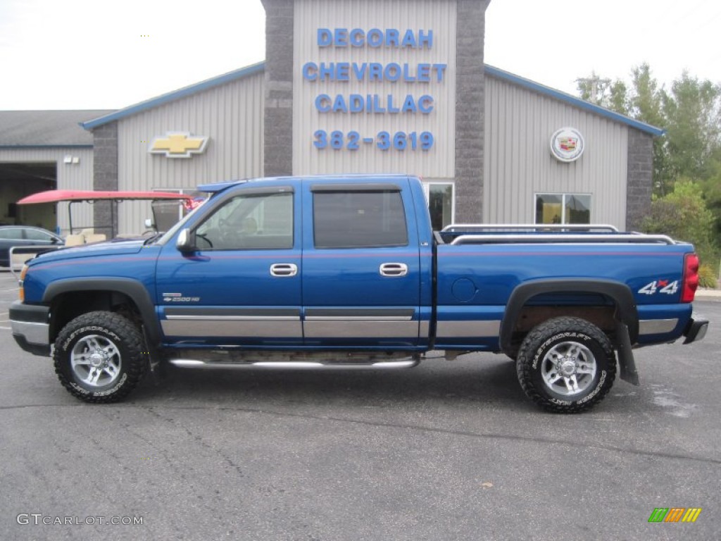 Arrival Blue Metallic Chevrolet Silverado 2500HD