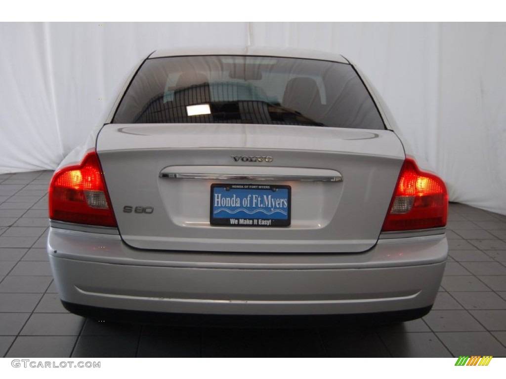 2006 S80 2.5T - Silver Metallic / Beige photo #7