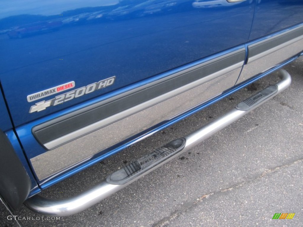 2003 Silverado 2500HD LS Crew Cab 4x4 - Arrival Blue Metallic / Dark Charcoal photo #9