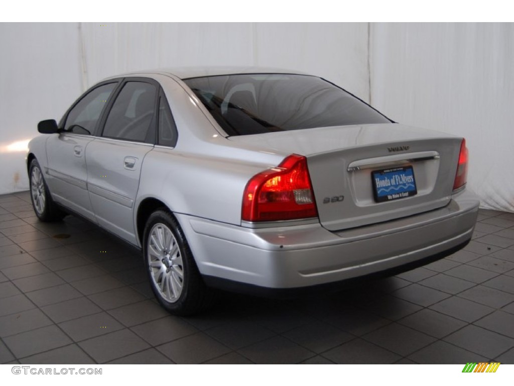 2006 S80 2.5T - Silver Metallic / Beige photo #8