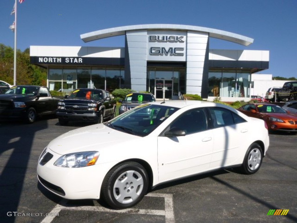 2008 G6 Value Leader Sedan - Ivory White / Ebony Black photo #1