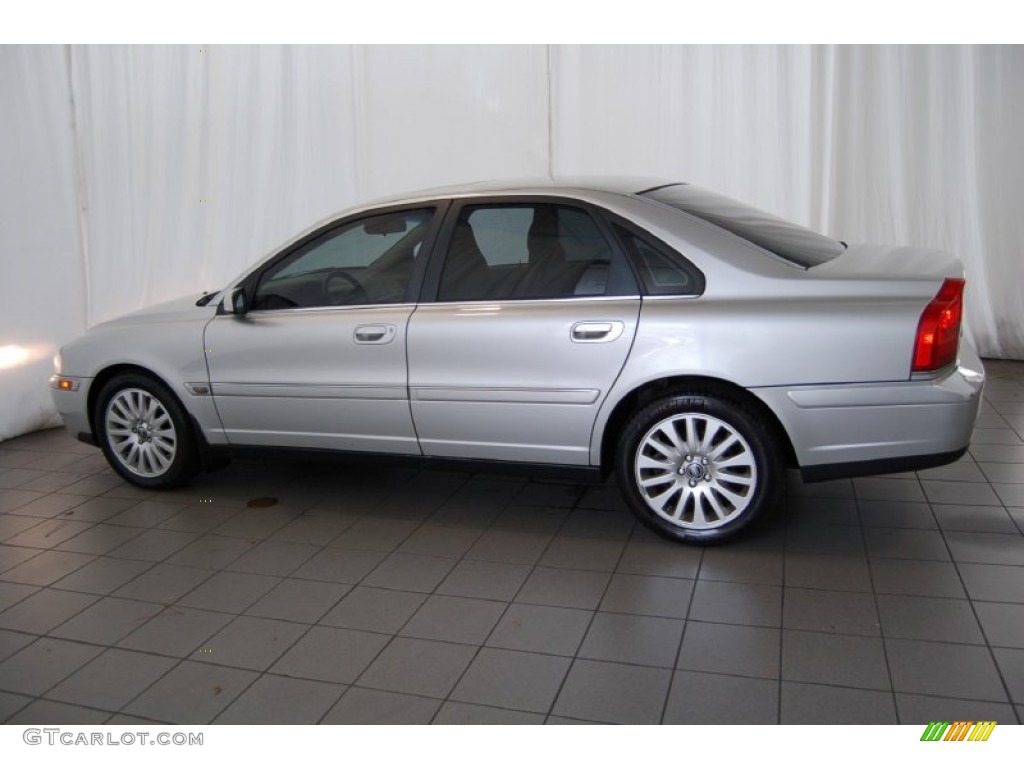 2006 S80 2.5T - Silver Metallic / Beige photo #11