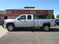 2011 Sheer Silver Metallic Chevrolet Silverado 2500HD LT Extended Cab 4x4  photo #5