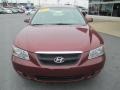 2007 Dark Cherry Red Hyundai Sonata SE V6  photo #2