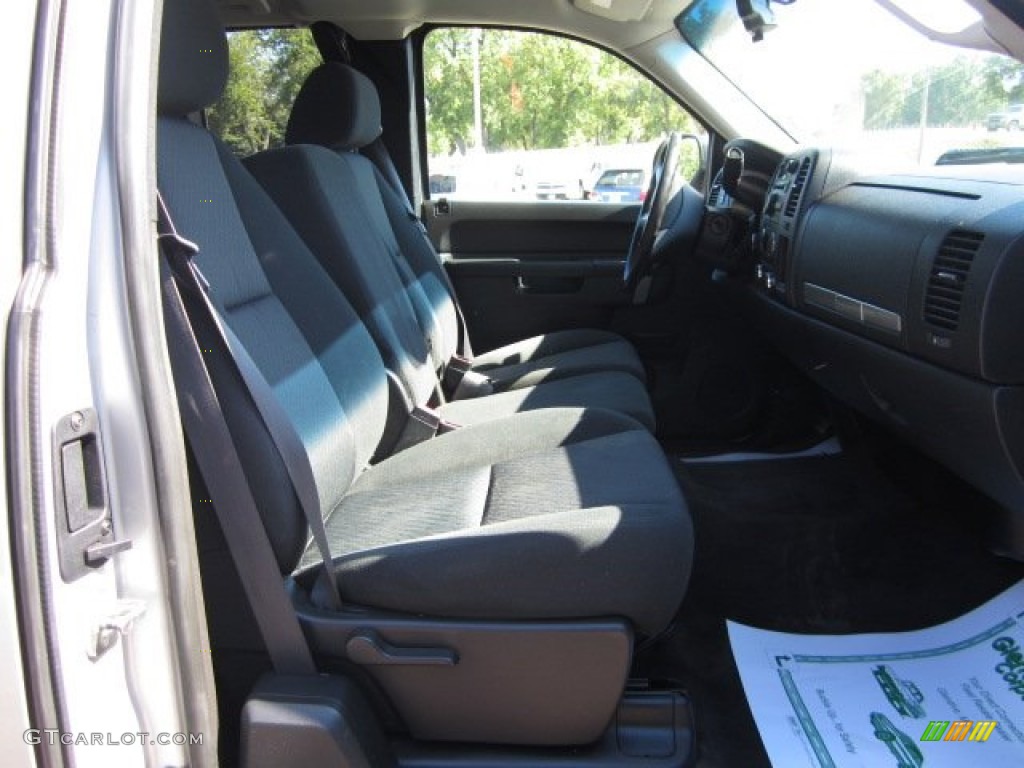 2011 Silverado 2500HD LT Extended Cab 4x4 - Sheer Silver Metallic / Light Titanium/Ebony photo #13