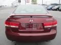 2007 Dark Cherry Red Hyundai Sonata SE V6  photo #6