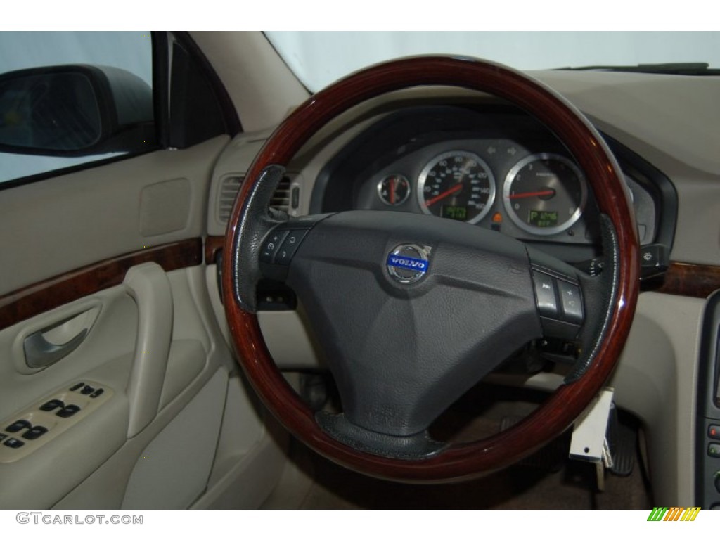 2006 S80 2.5T - Silver Metallic / Beige photo #29