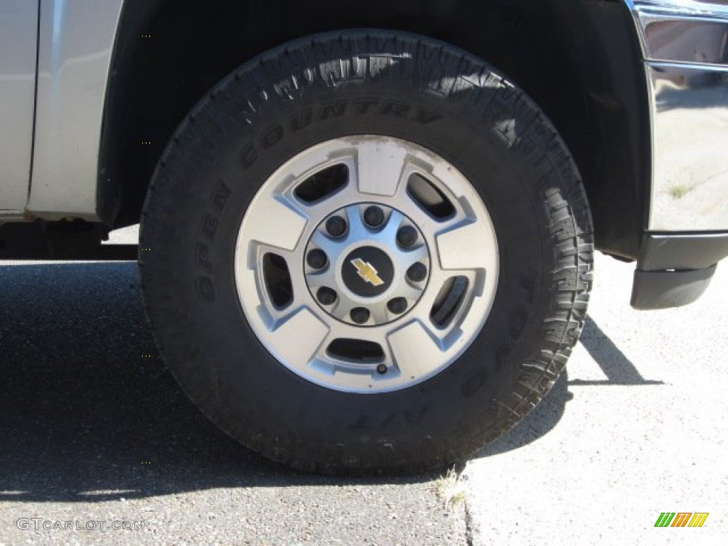 2011 Silverado 2500HD LT Extended Cab 4x4 - Sheer Silver Metallic / Light Titanium/Ebony photo #21