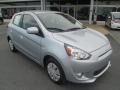 2015 Starlight Silver Mitsubishi Mirage DE  photo #1