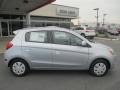 2015 Starlight Silver Mitsubishi Mirage DE  photo #8