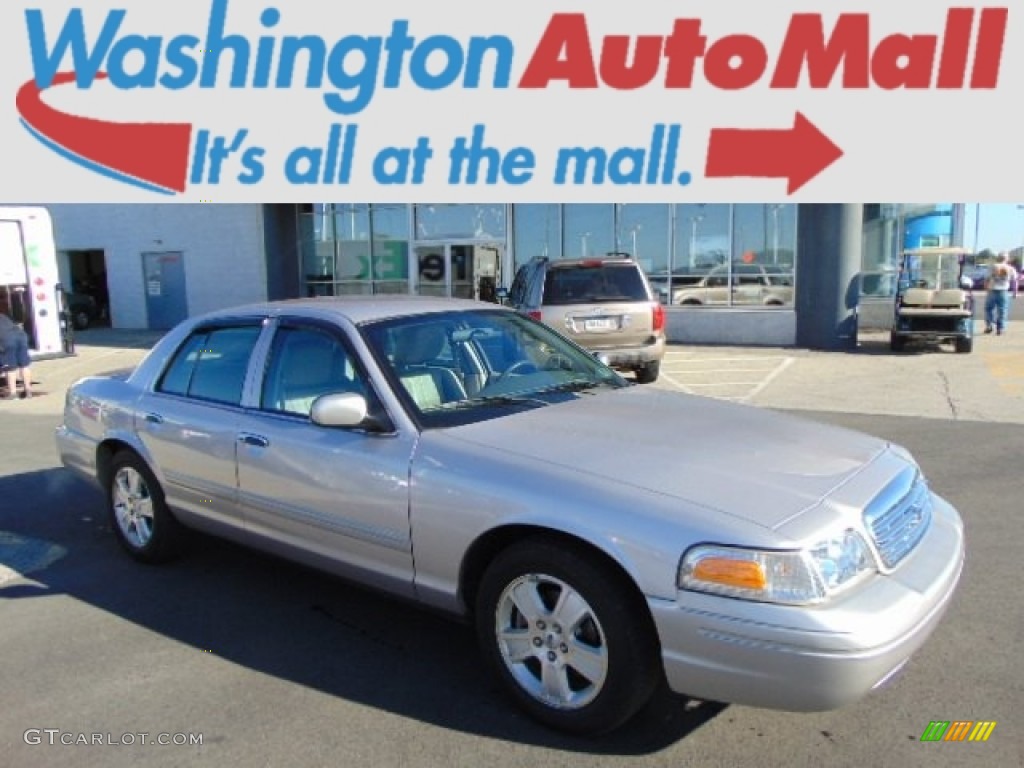 2011 Crown Victoria LX - Silver Birch Metallic / Medium Light Stone photo #1