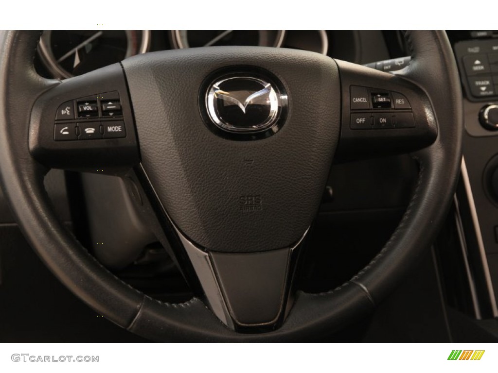 2011 CX-9 Touring AWD - Dolphin Gray Mica / Black photo #6