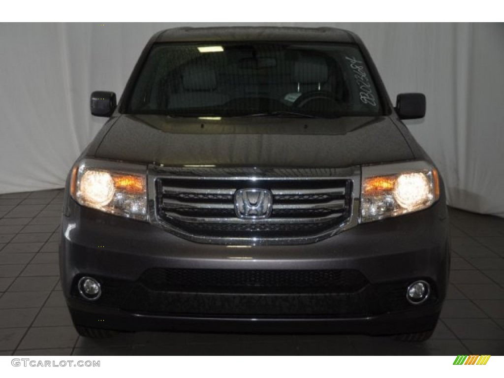 2015 Pilot EX-L - Modern Steel Metallic / Gray photo #2