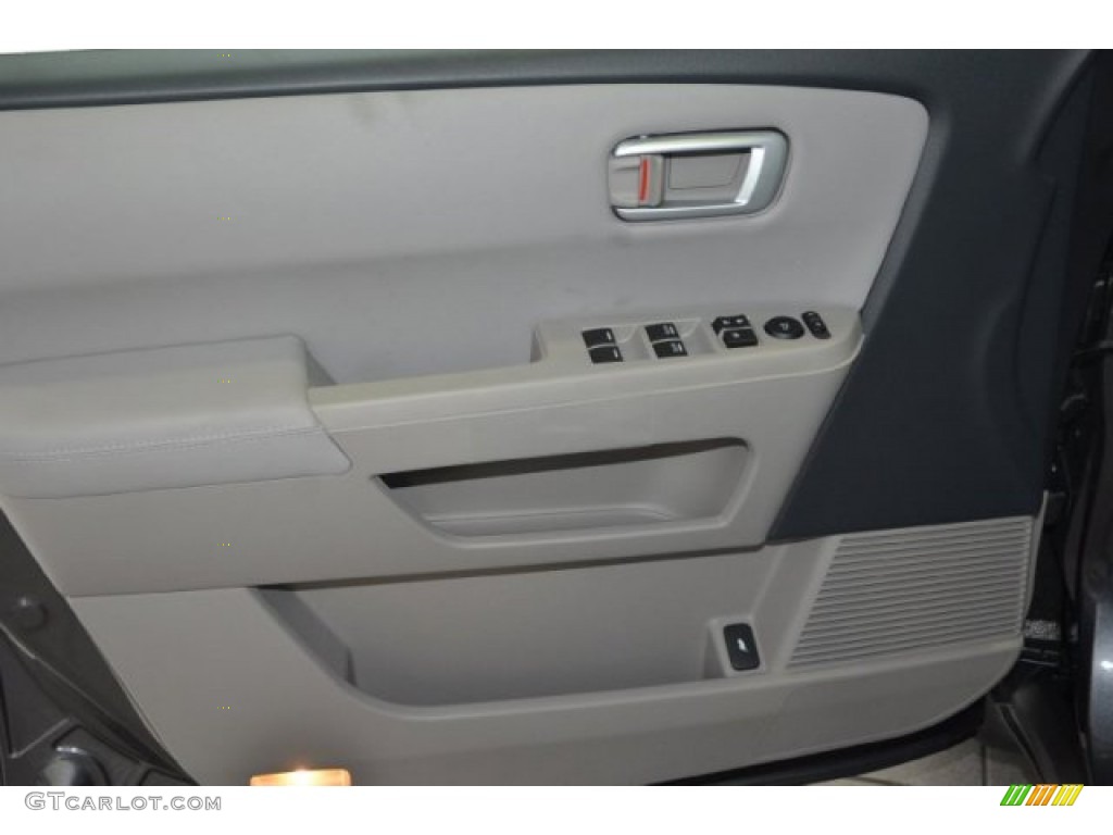 2015 Pilot EX-L - Modern Steel Metallic / Gray photo #8