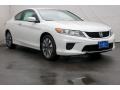 White Orchid Pearl 2015 Honda Accord LX-S Coupe
