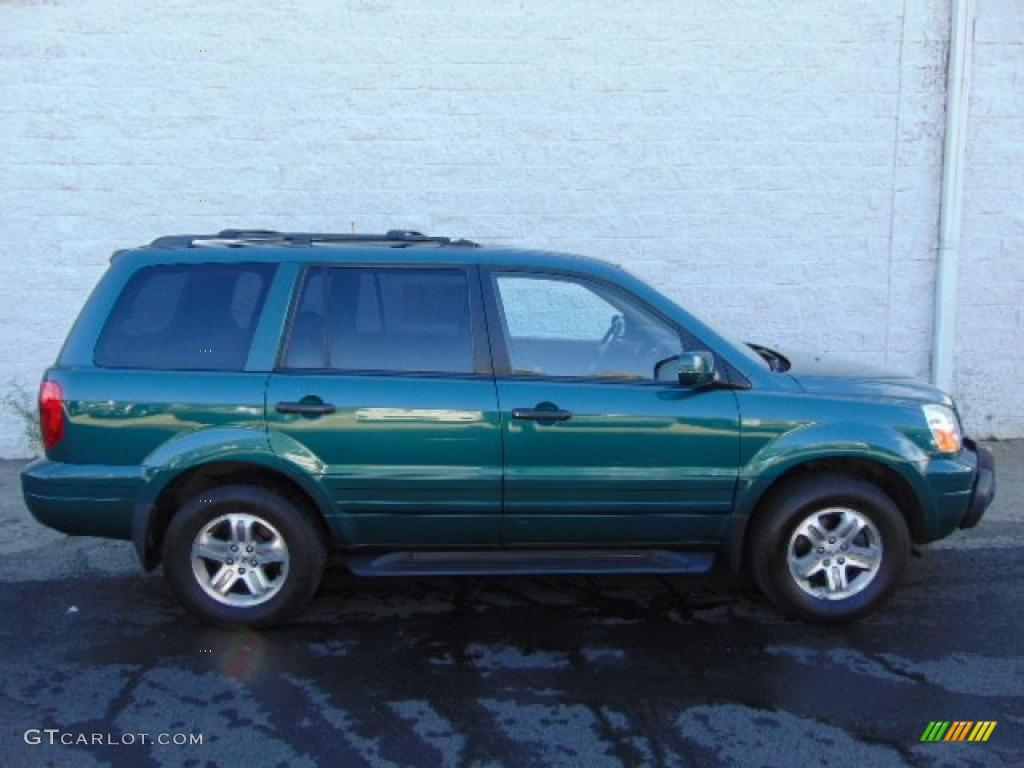 Evergreen Pearl 2003 Honda Pilot EX-L 4WD Exterior Photo #97569964