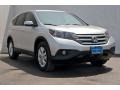 Alabaster Silver Metallic - CR-V EX Photo No. 1