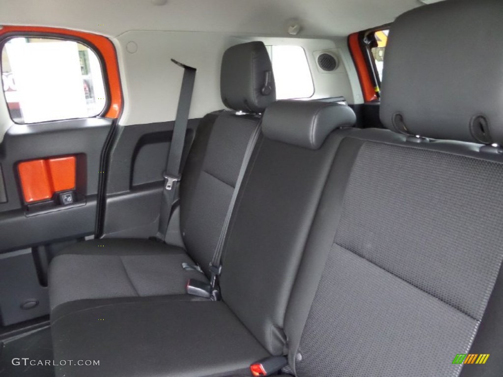 2014 FJ Cruiser 4WD - Magma Orange / Dark Charcoal photo #11