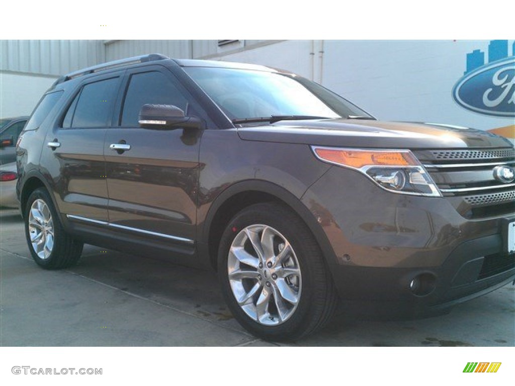 2015 Explorer Limited - Caribou / Sport Charcoal Black/Sienna photo #1