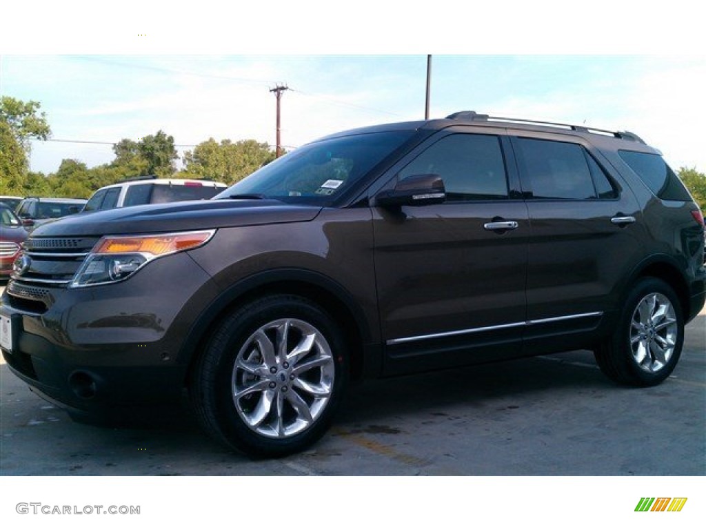 2015 Explorer Limited - Caribou / Sport Charcoal Black/Sienna photo #37