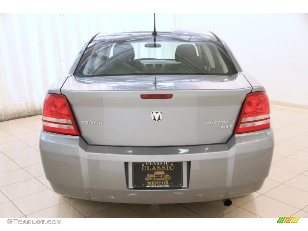 2010 Avenger SXT - Silver Steel Metallic / Dark Slate Gray photo #14