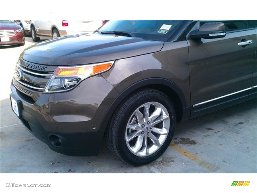 2015 Explorer Limited - Caribou / Sport Charcoal Black/Sienna photo #81