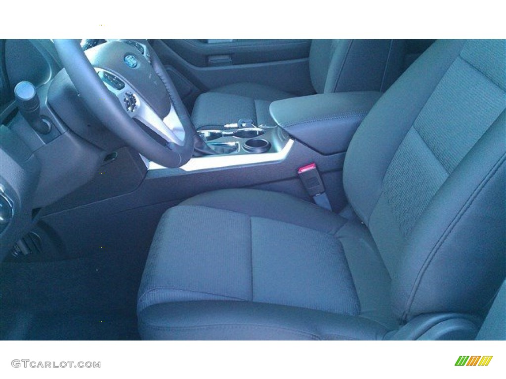 2015 Explorer XLT - Oxford White / Charcoal Black photo #27