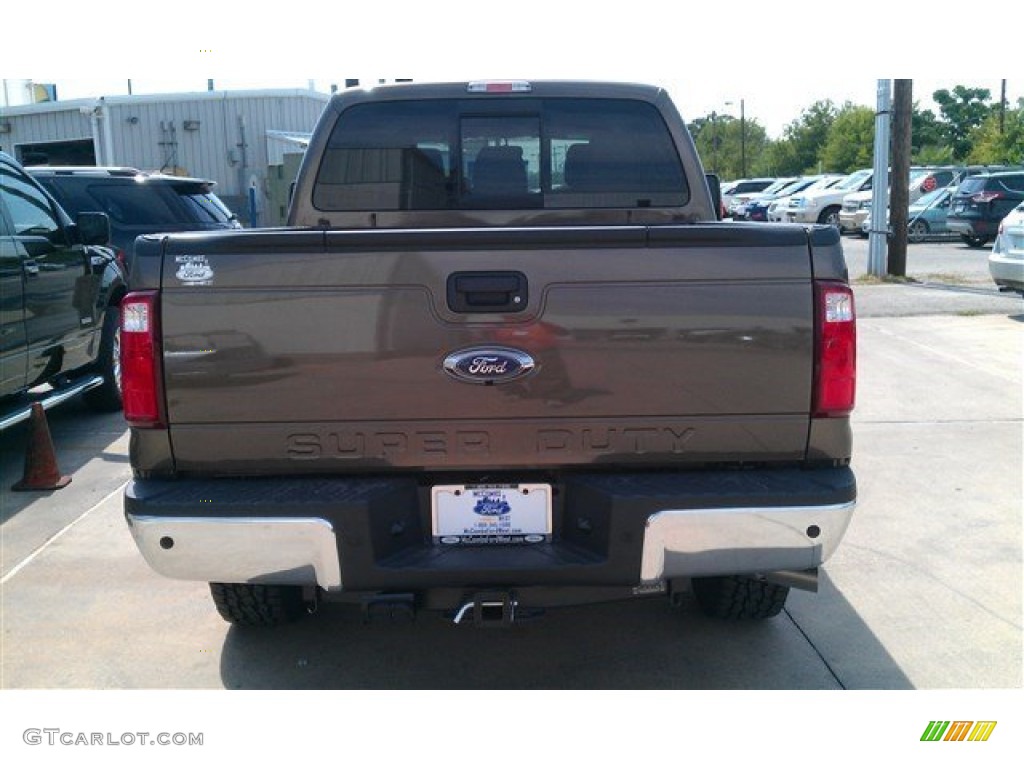 2015 F250 Super Duty Lariat Crew Cab 4x4 - Caribou / Adobe photo #18