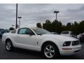 Performance White 2007 Ford Mustang V6 Premium Coupe