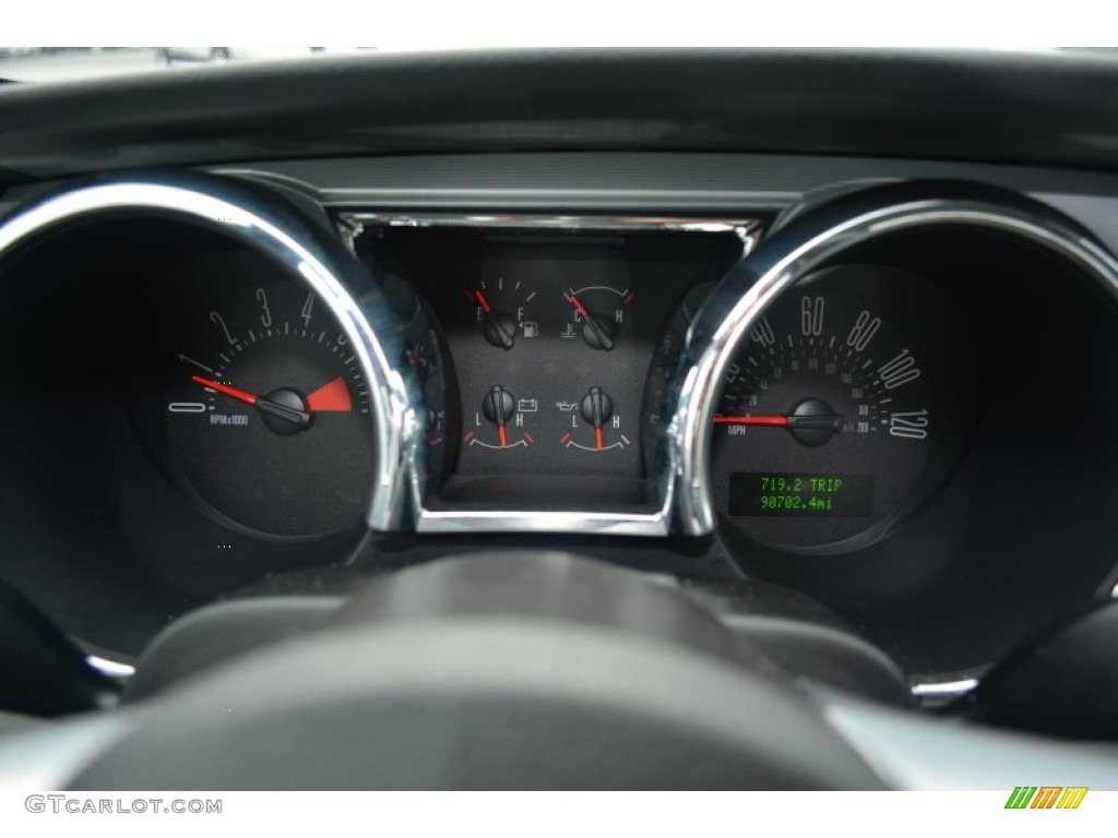 2007 Mustang V6 Premium Coupe - Performance White / Light Graphite photo #18